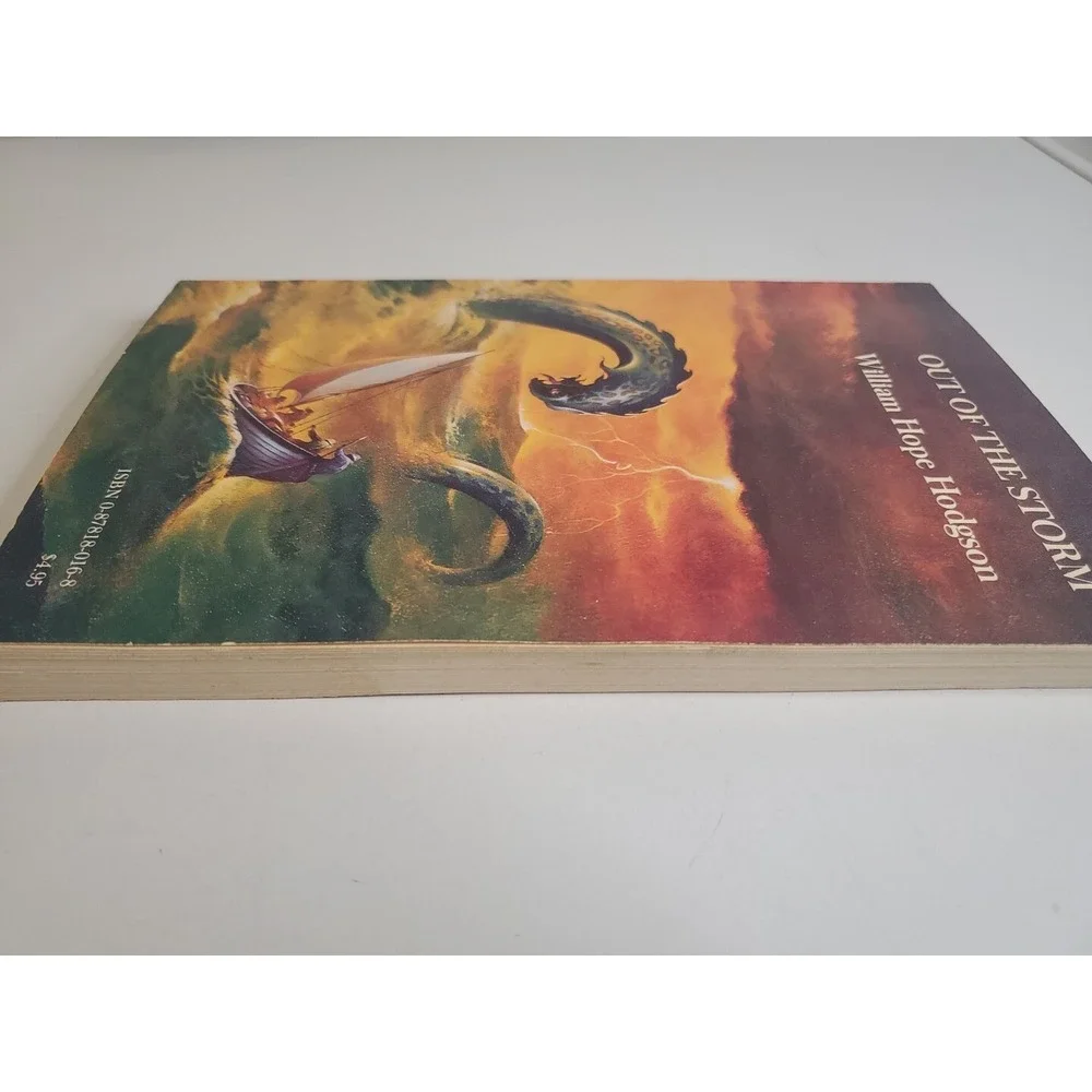 WILLIAM HOPE HODGSON OUT OF THE STORM CENTAUR FIRST ed '80 illustrated horror PB
